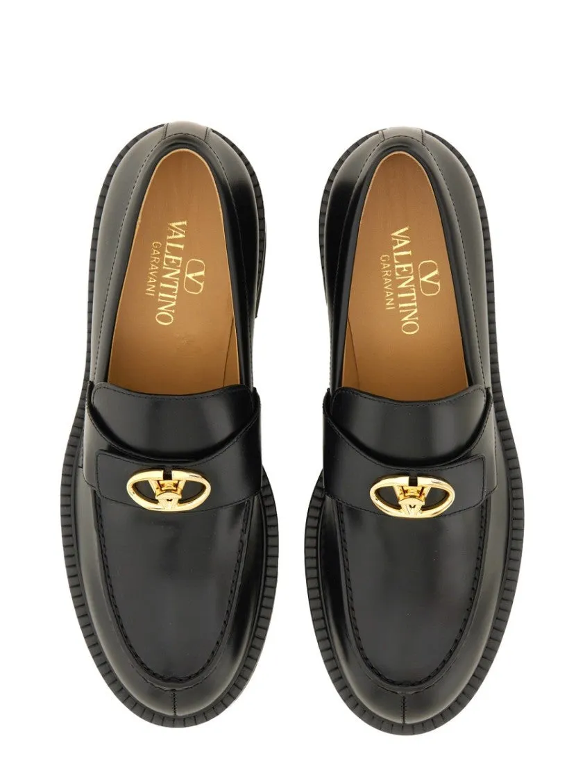 40Mm Calfskin "Vlogo Locker" Loafer