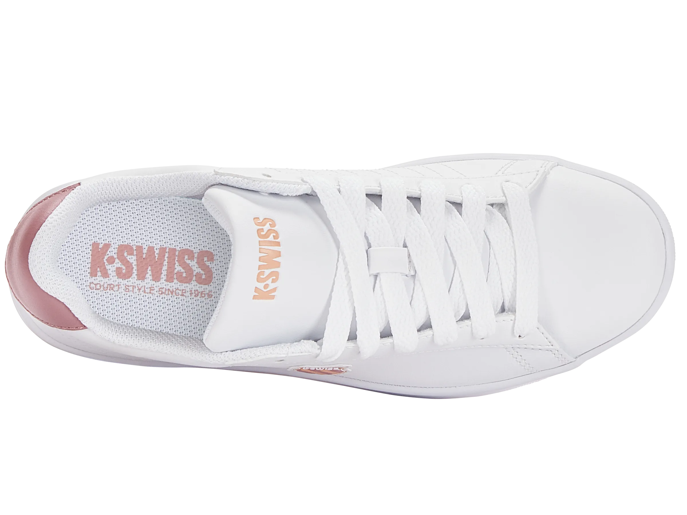 96599-952-M | COURT SHIELD | WHITE/FOXGLOVE/ALMOST APRICOT