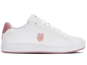 96599-952-M | COURT SHIELD | WHITE/FOXGLOVE/ALMOST APRICOT