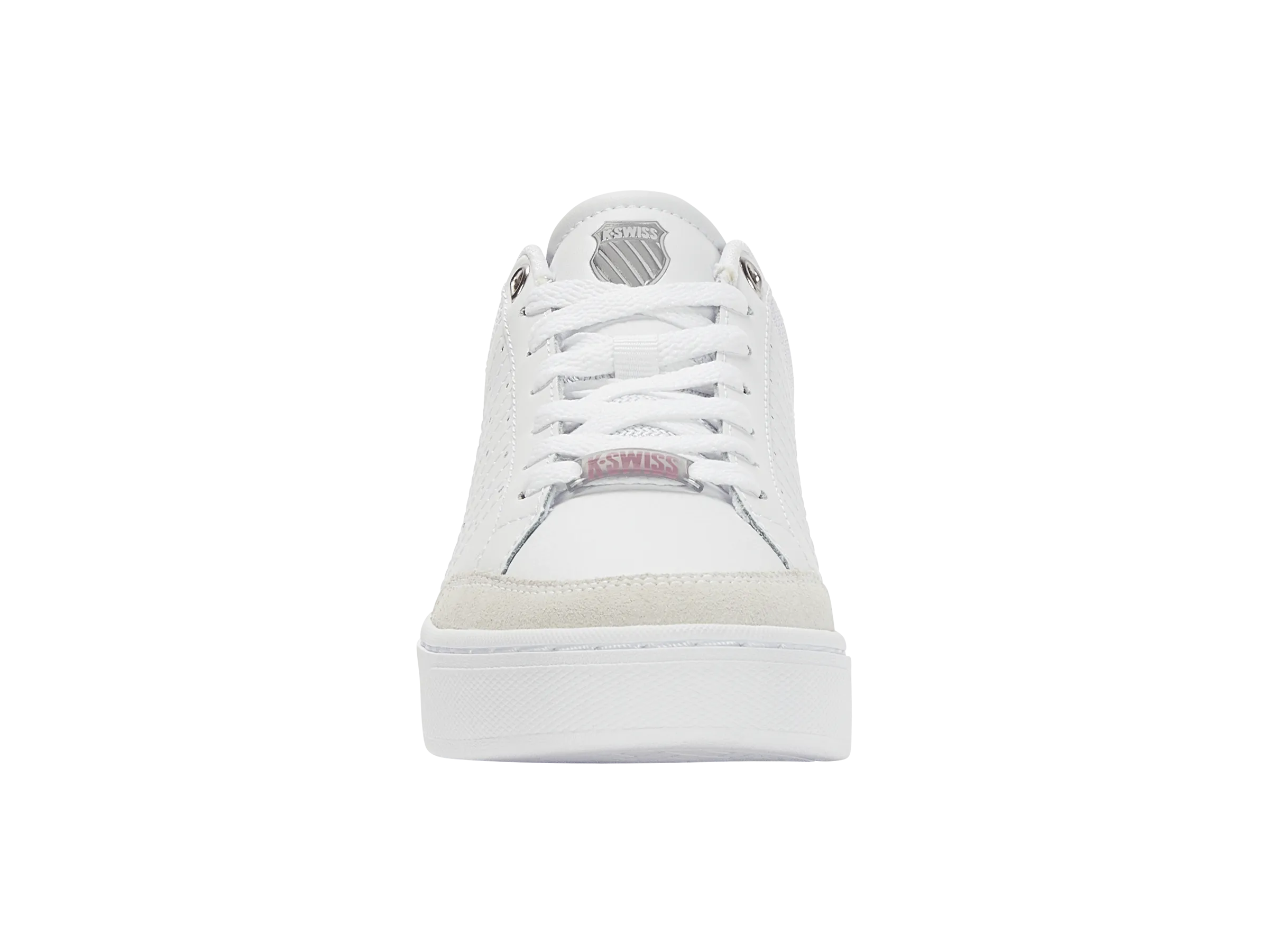 97411-169-M | COURT BLOCK | WHITE/FOXGLOVE/SILVER