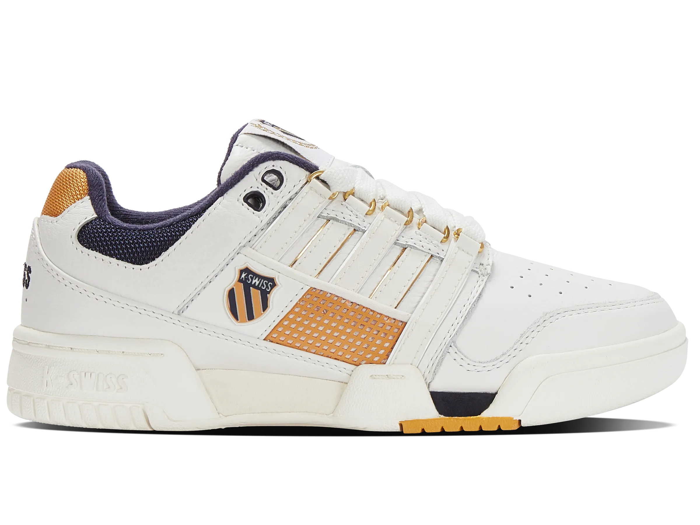 98526-143-M | GSTAAD GOLD | BRILLIANT WHITE/NAVY/HONEY GOLD