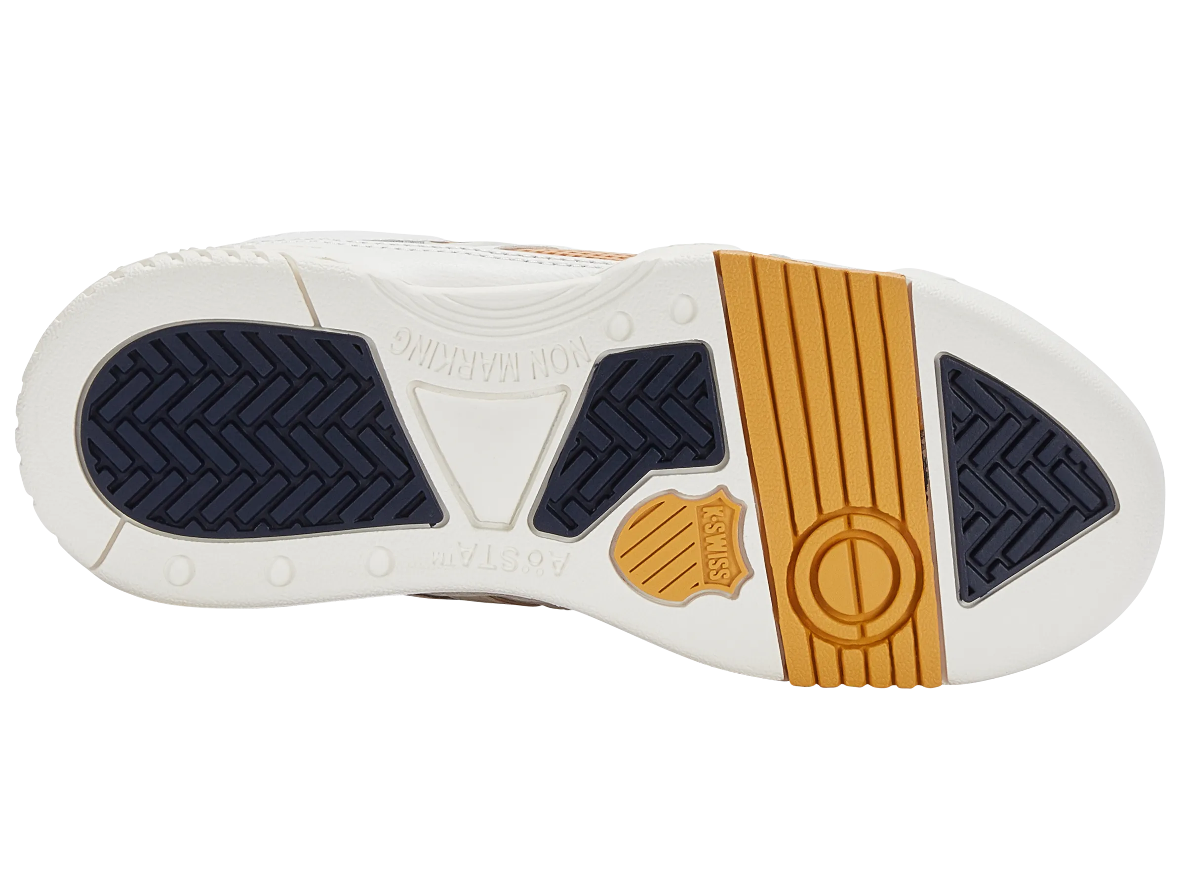 98526-143-M | GSTAAD GOLD | BRILLIANT WHITE/NAVY/HONEY GOLD