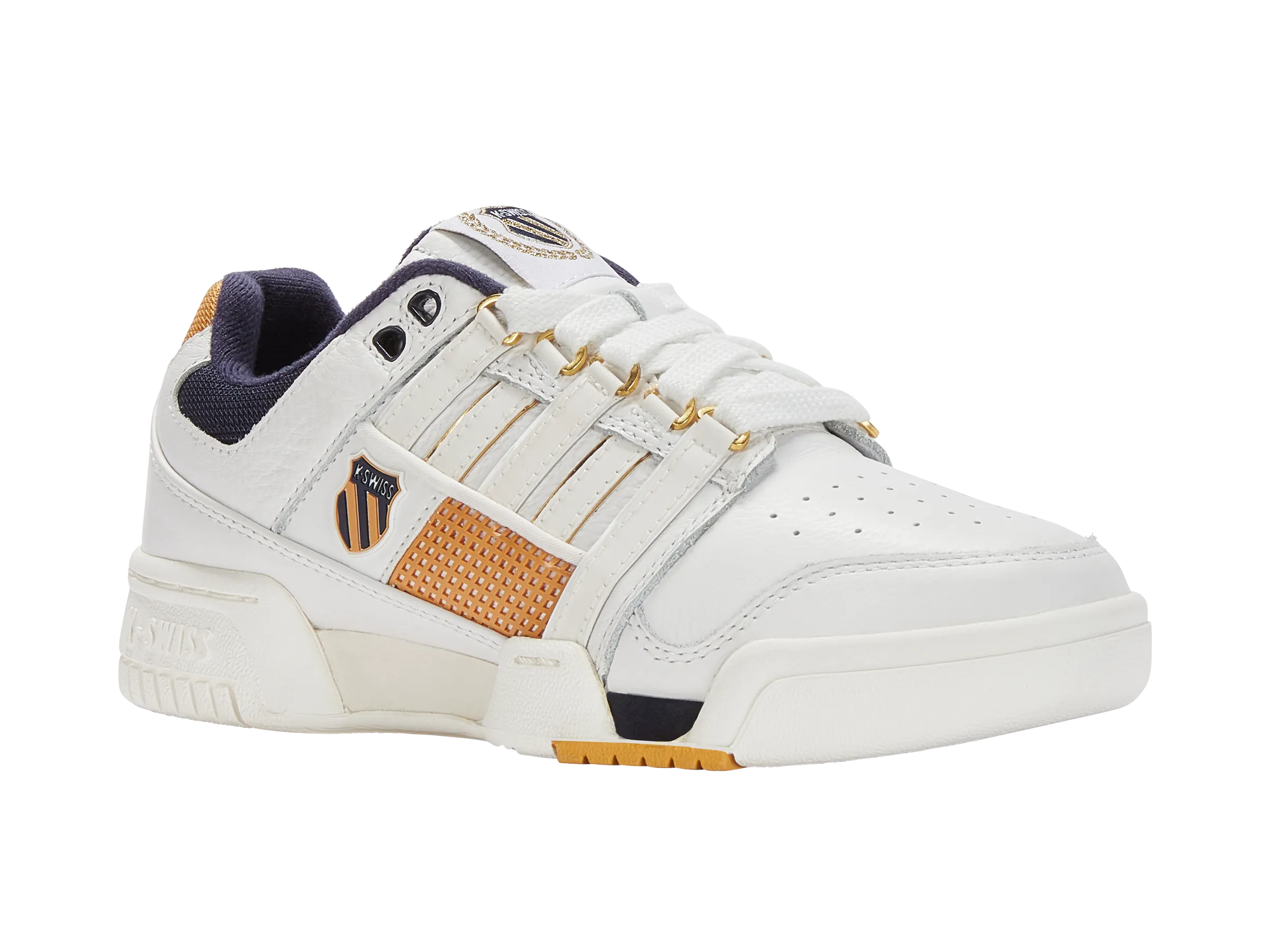 98526-143-M | GSTAAD GOLD | BRILLIANT WHITE/NAVY/HONEY GOLD