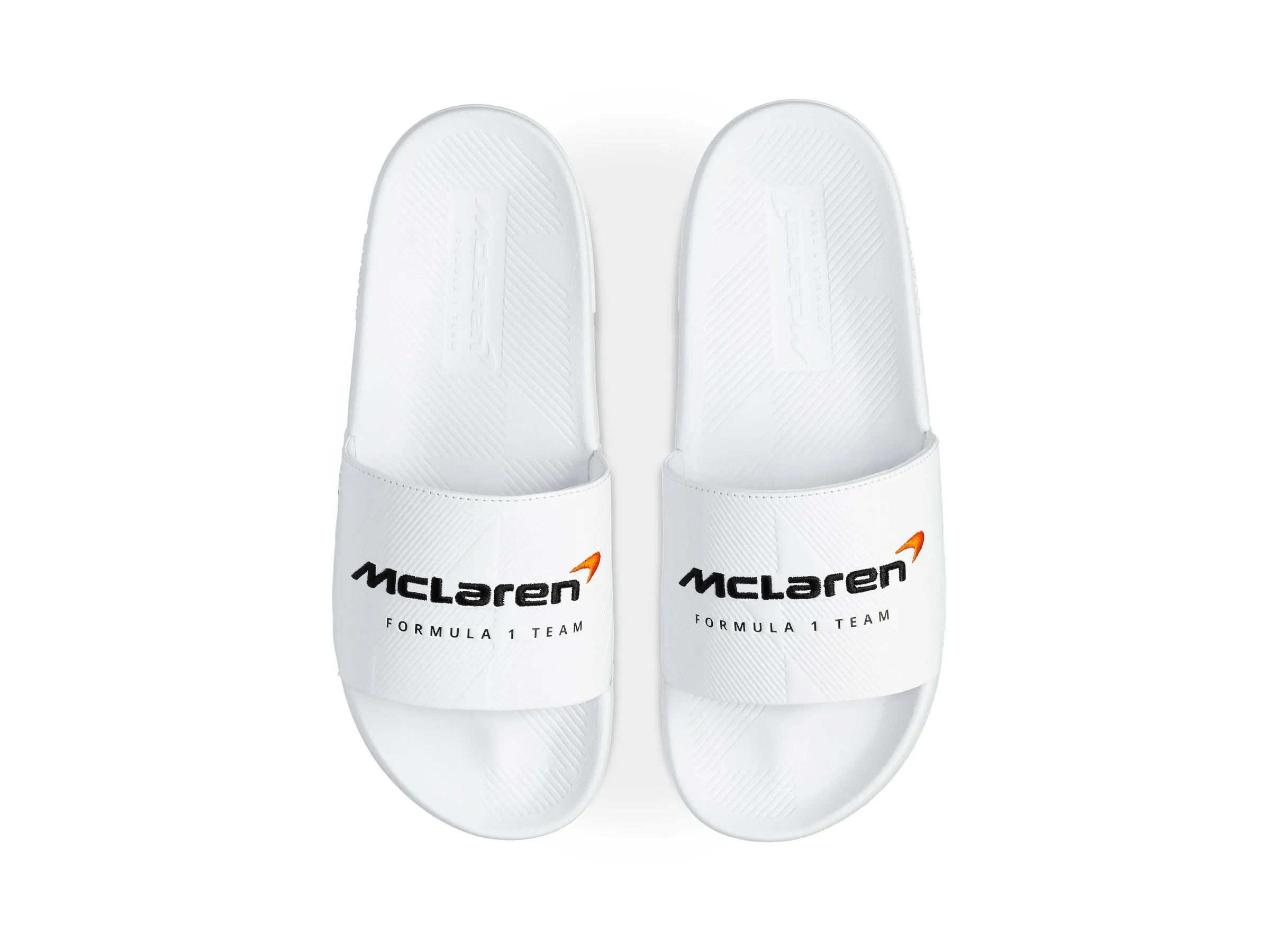 98717-100-M | SLIDE SANDAL X MCLAREN F1 TEAM | WHITE
