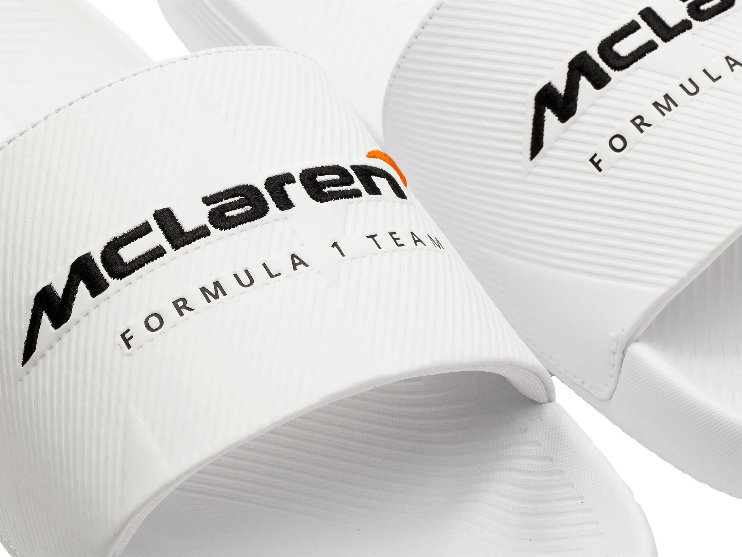 98717-100-M | SLIDE SANDAL X MCLAREN F1 TEAM | WHITE