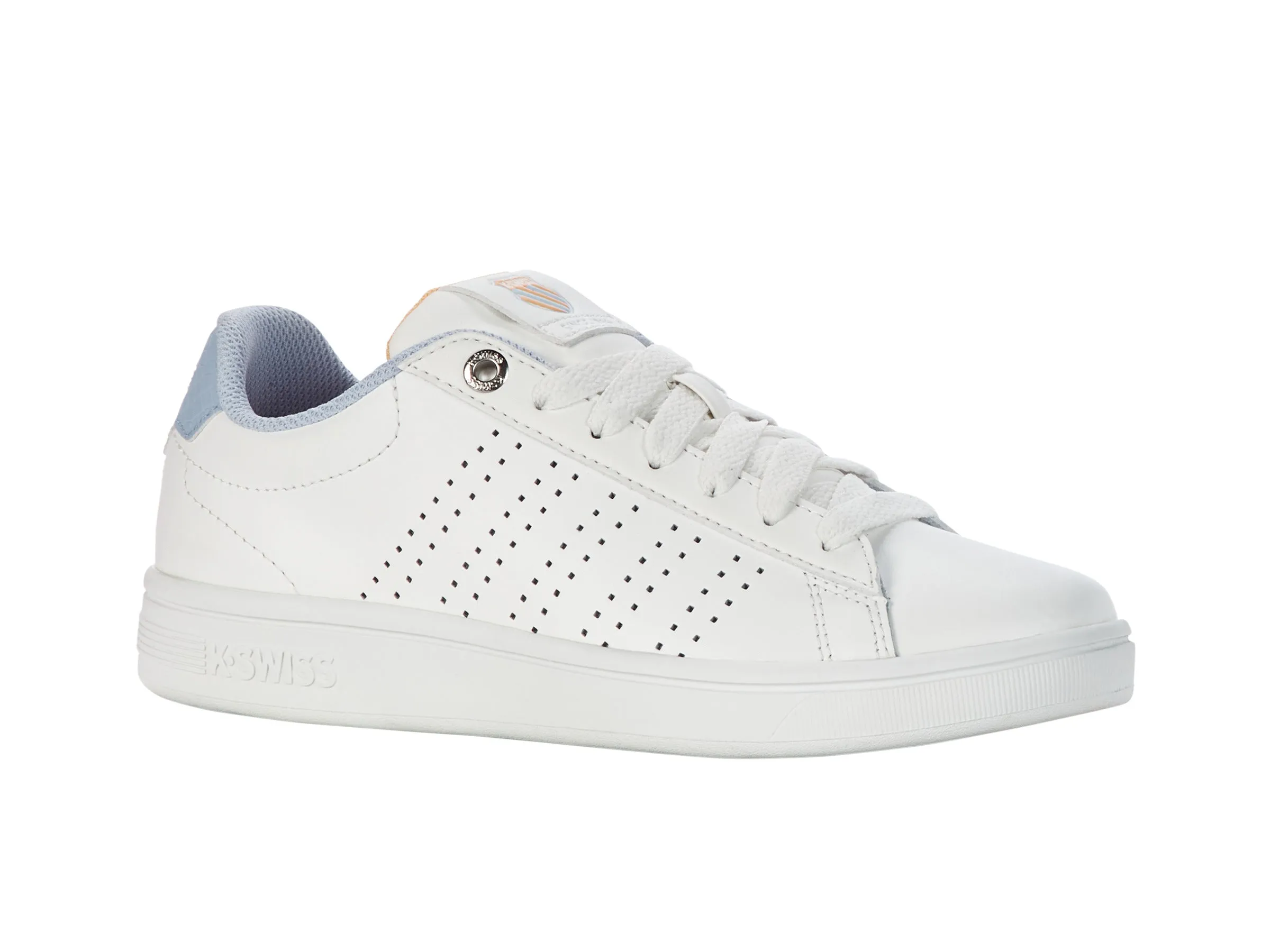 99188-157-M | BASE COURT | BRILLIANT WHITE/HEATHER/PEACH FUZZ