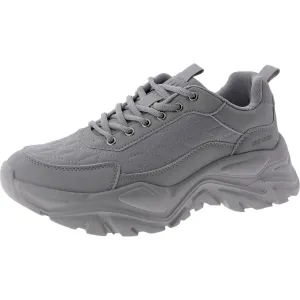 About Womens Faux Leather Lace-Up Casual And Fashion Sneakers
