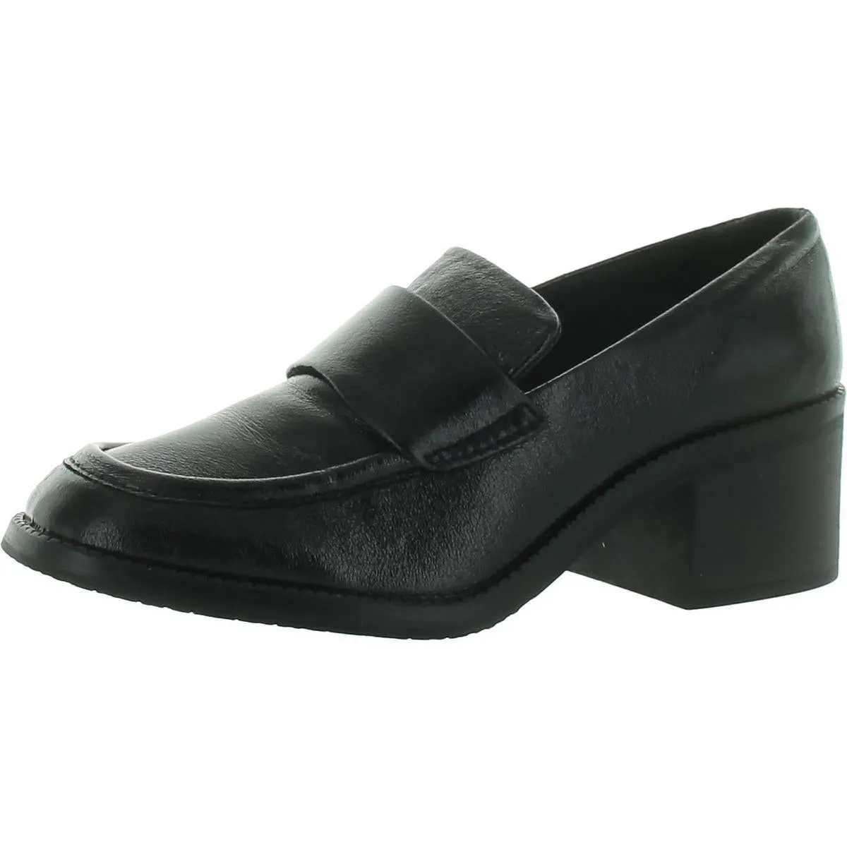 Accord Womens Faux Leather Slip-on Loafers
