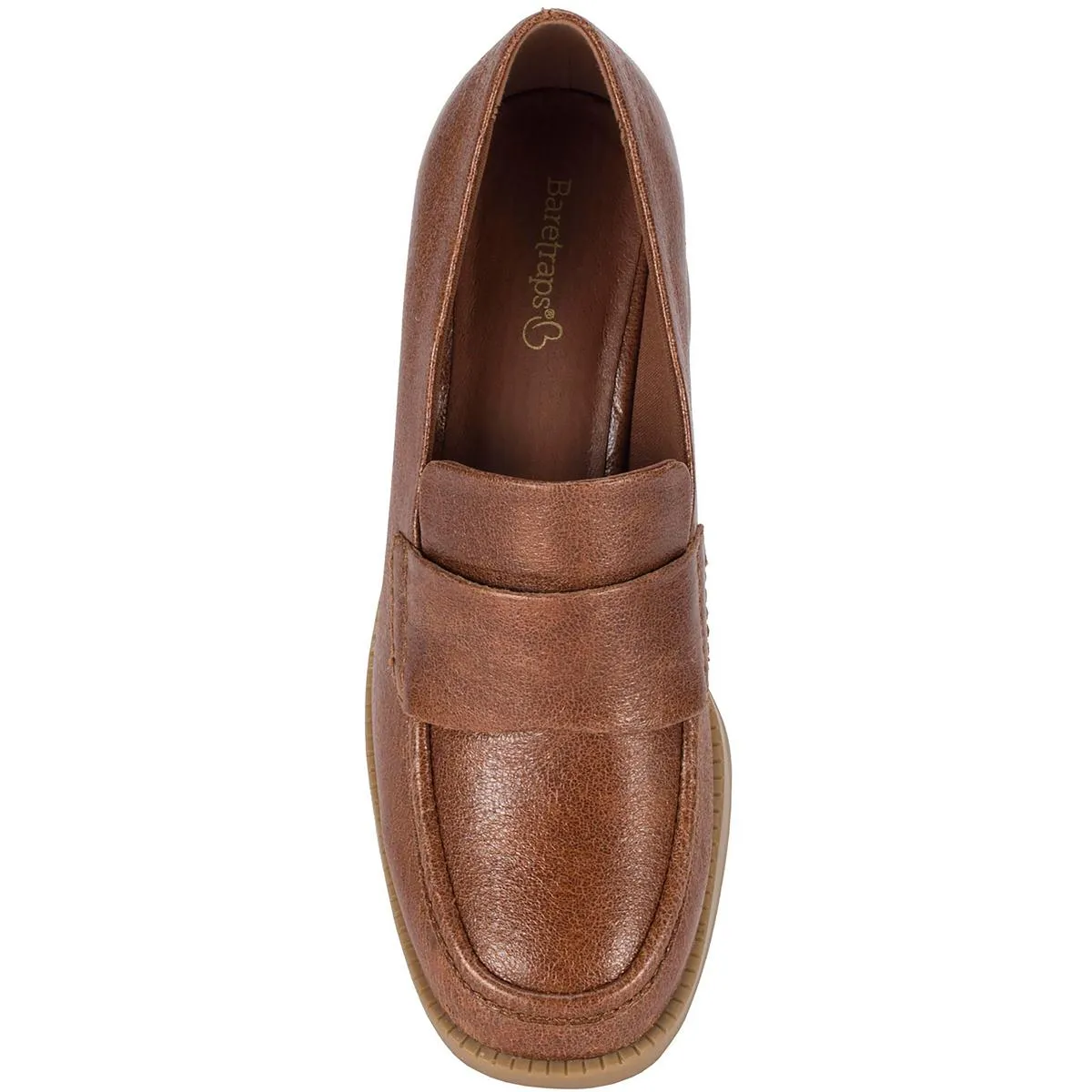Accord Womens Faux Leather Slip-on Loafers