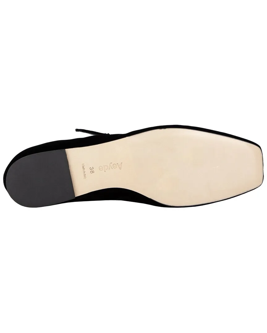 Aeyde Uma Mini Suede Flat