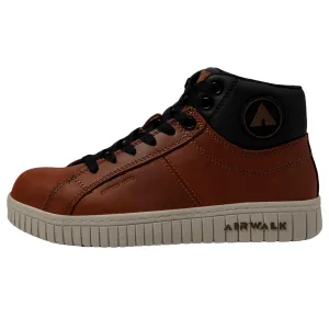 Airwalk Deuce Mid Comp Toe SD10 SR Tan / Brown  AW6213 Women's