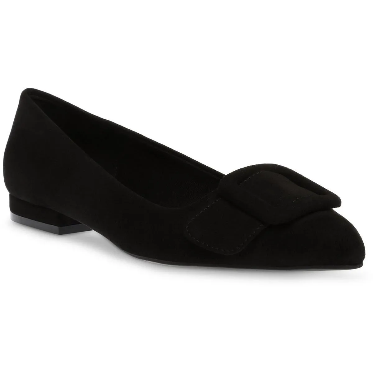 AKKALEA Womens Patent Padded Insole Ballet Flats
