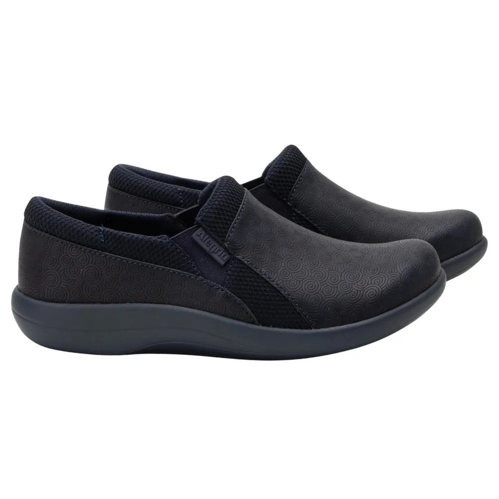 Alegria Duette Swirl Wind Navy Slip-On (Women's)