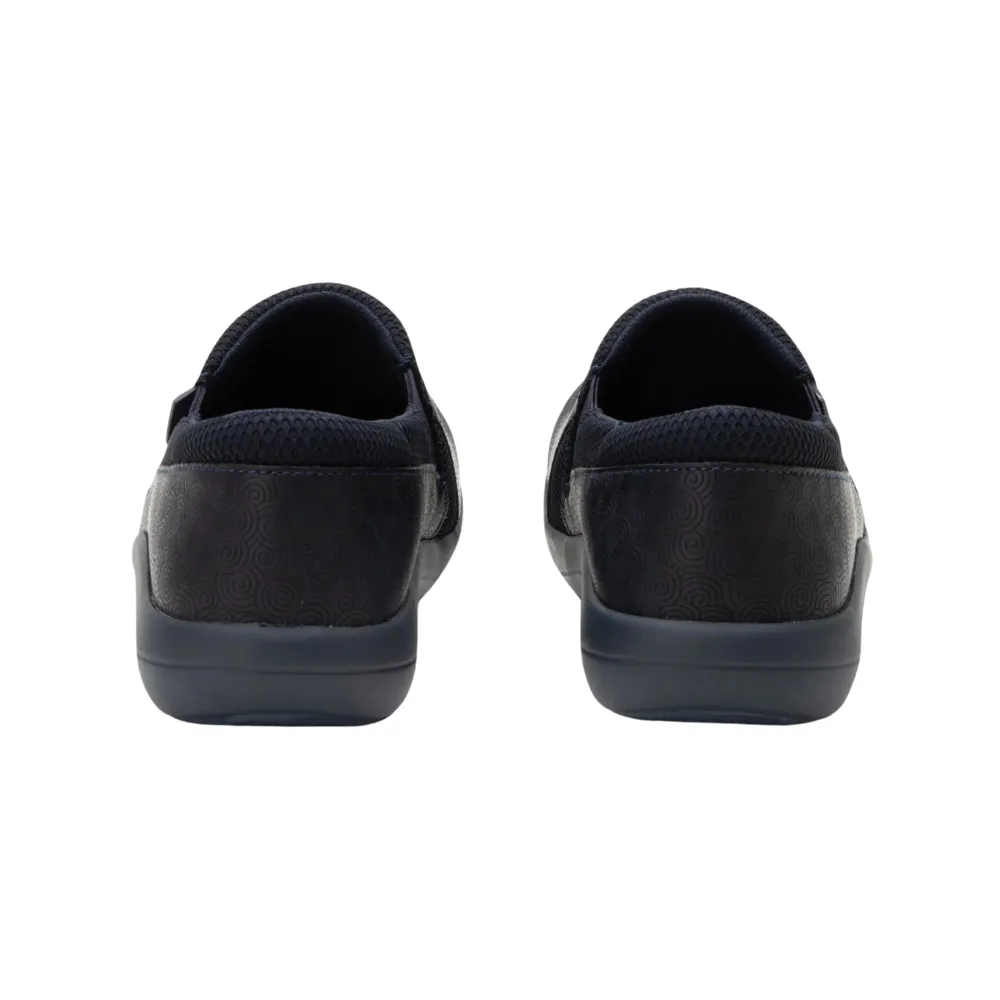 Alegria Duette Swirl Wind Navy Slip-On (Women's)
