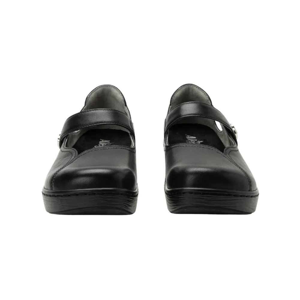 Alegria Onika Black Leather Shoe (Women's)