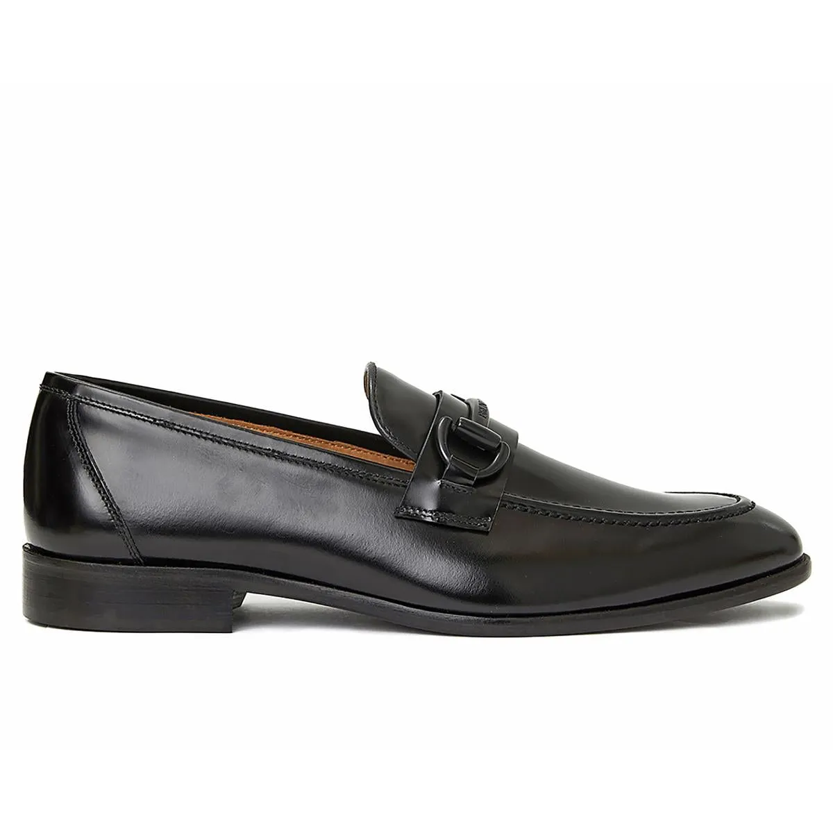 Alessio Womens Patent Leather Slip-On Loafers