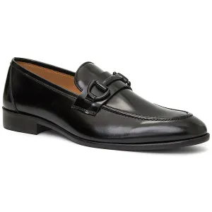 Alessio Womens Patent Leather Slip-On Loafers