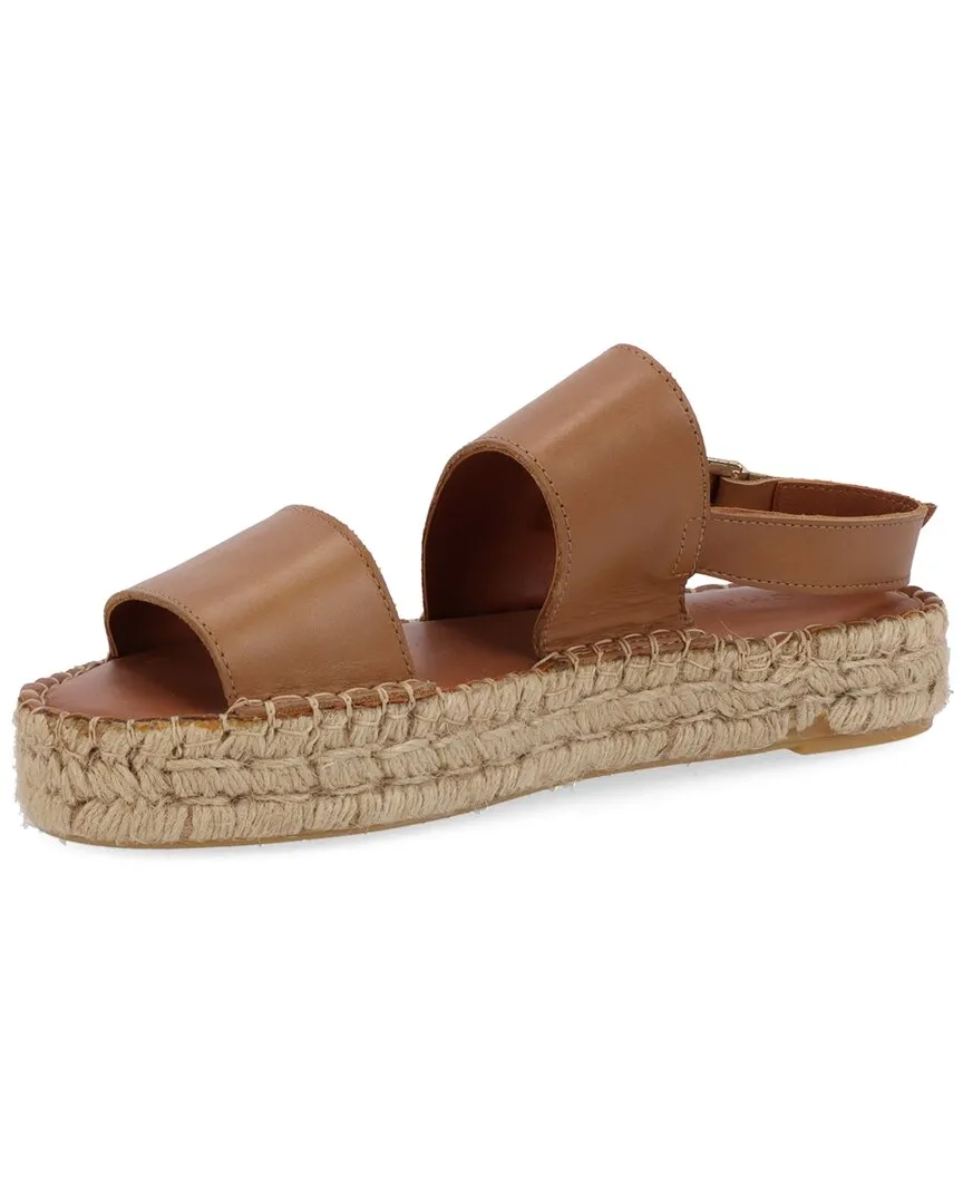 ALOHAS Double Leather Espadrille