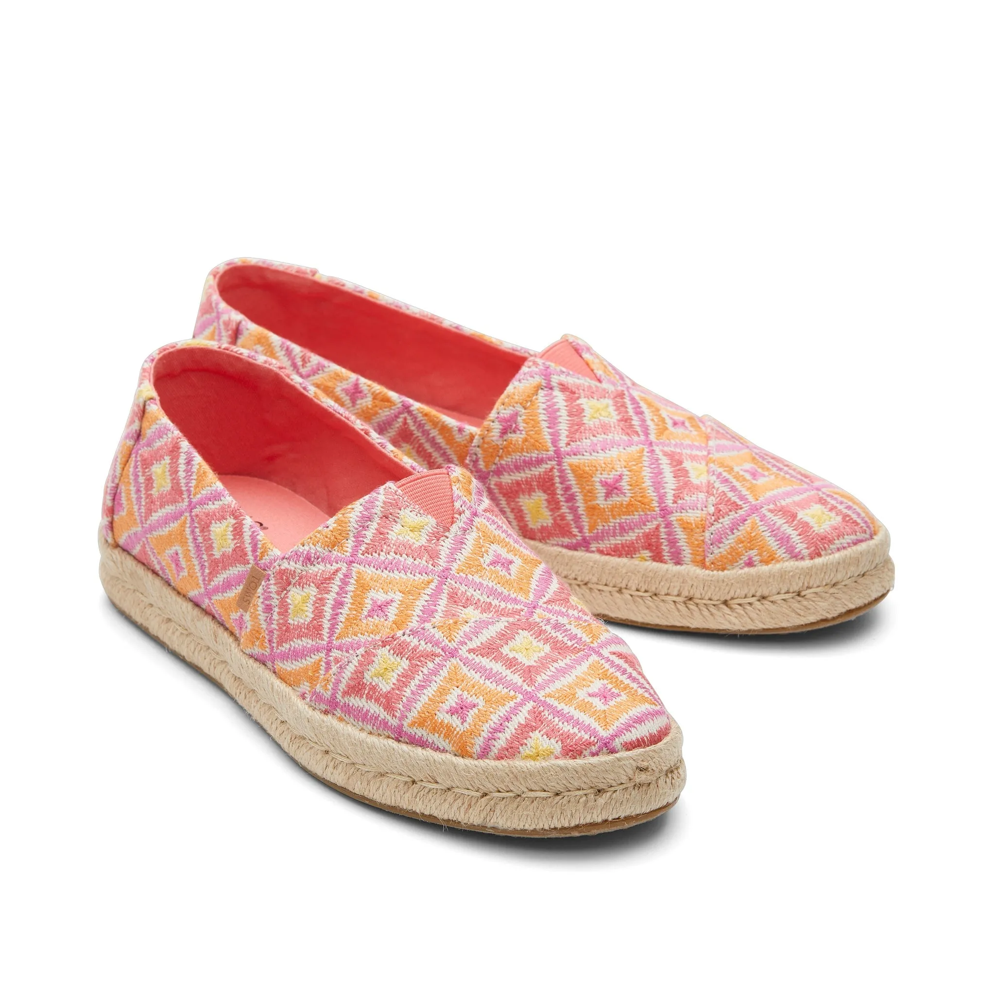Alpargata Rope 2.0 Pink Geometric Espadrille