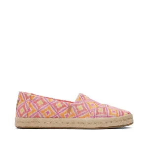 Alpargata Rope 2.0 Pink Geometric Espadrille