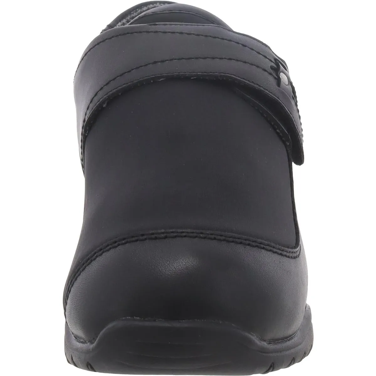Antwerp Womens Leather Slip On Clogs