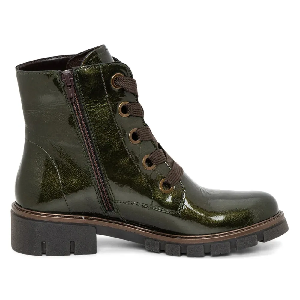 Ara Debbie Forest Patent Leather Boot (Women's)