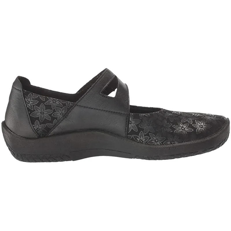 Arcopedico Cosmo Black Flower (Women's)