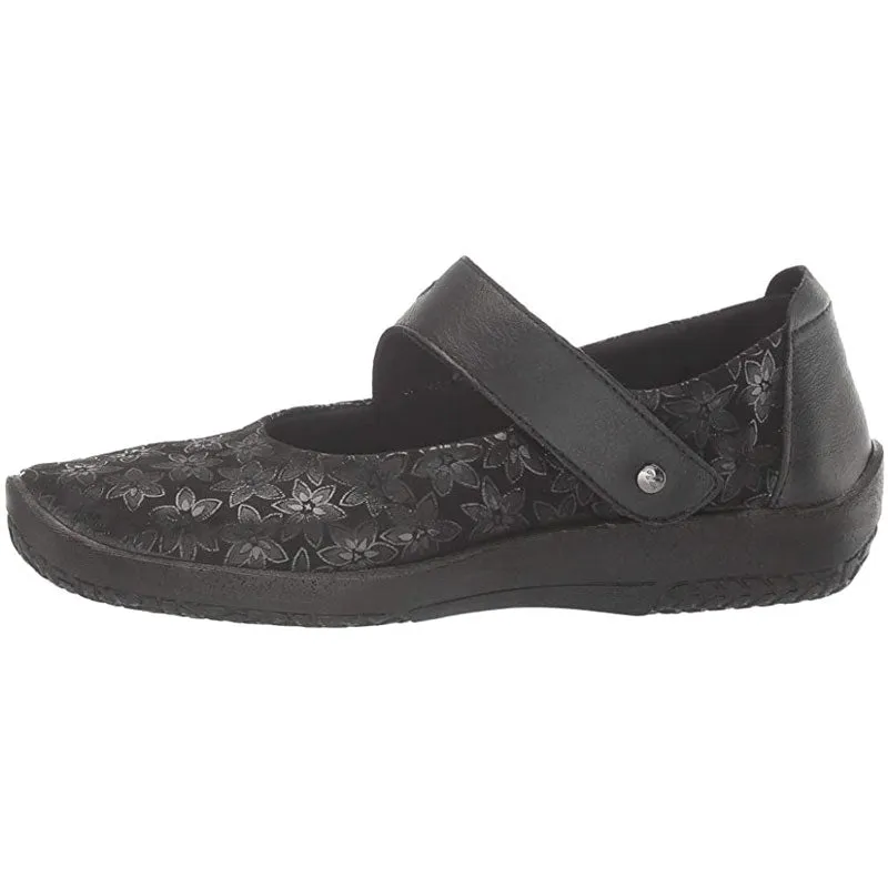 Arcopedico Cosmo Black Flower (Women's)