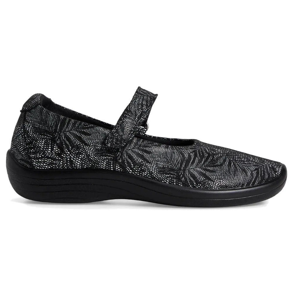Arcopedico Estrela Black Palm Mary Jane (Women's)