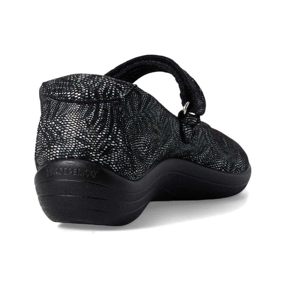 Arcopedico Estrela Black Palm Mary Jane (Women's)