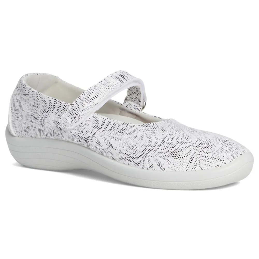Arcopedico Estrela White Palm Mary Jane (Women's)