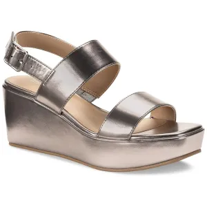 Ardennp Womens Solid Manmade Wedge Heels