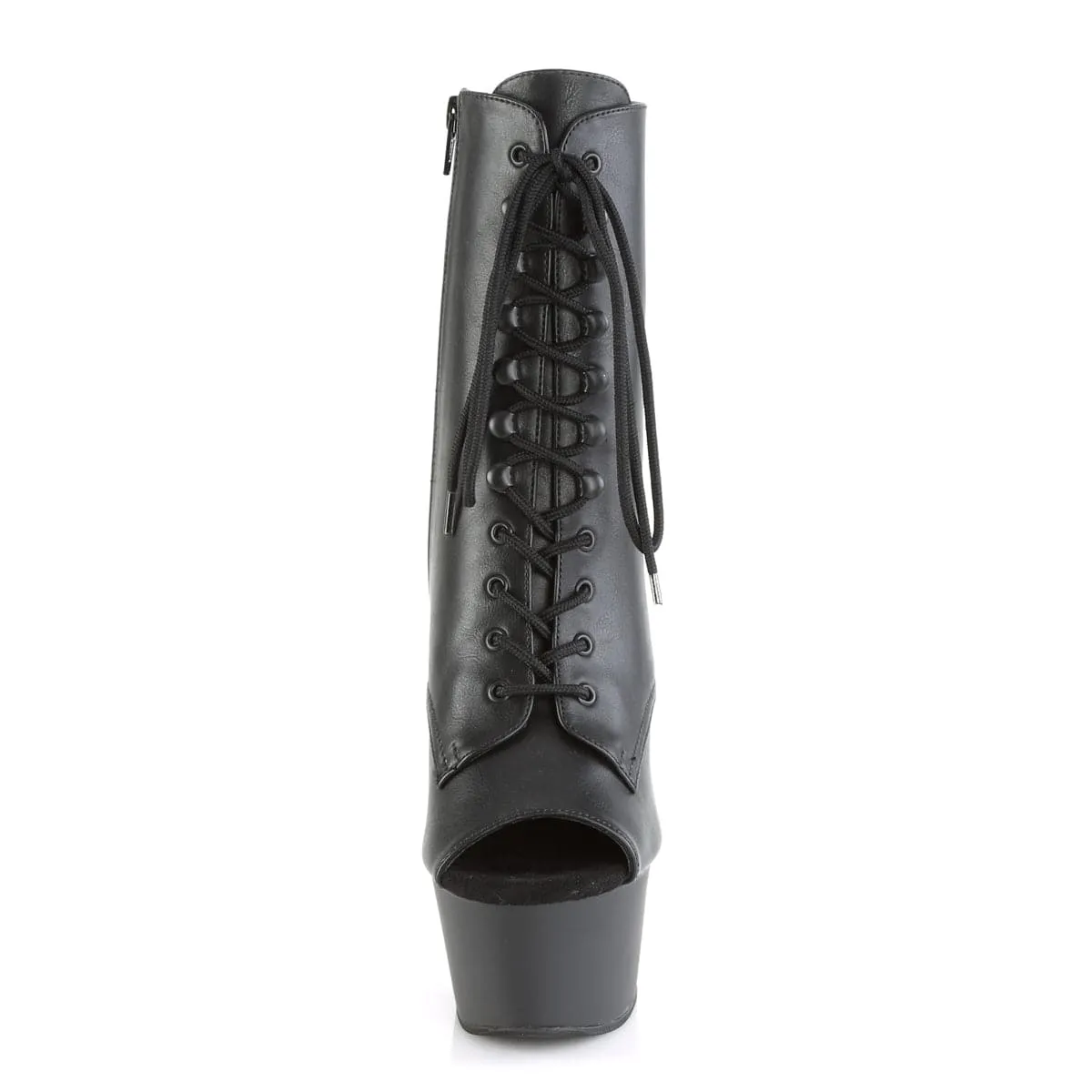 ASPIRE-1021 Black Faux Leather/Black Matte