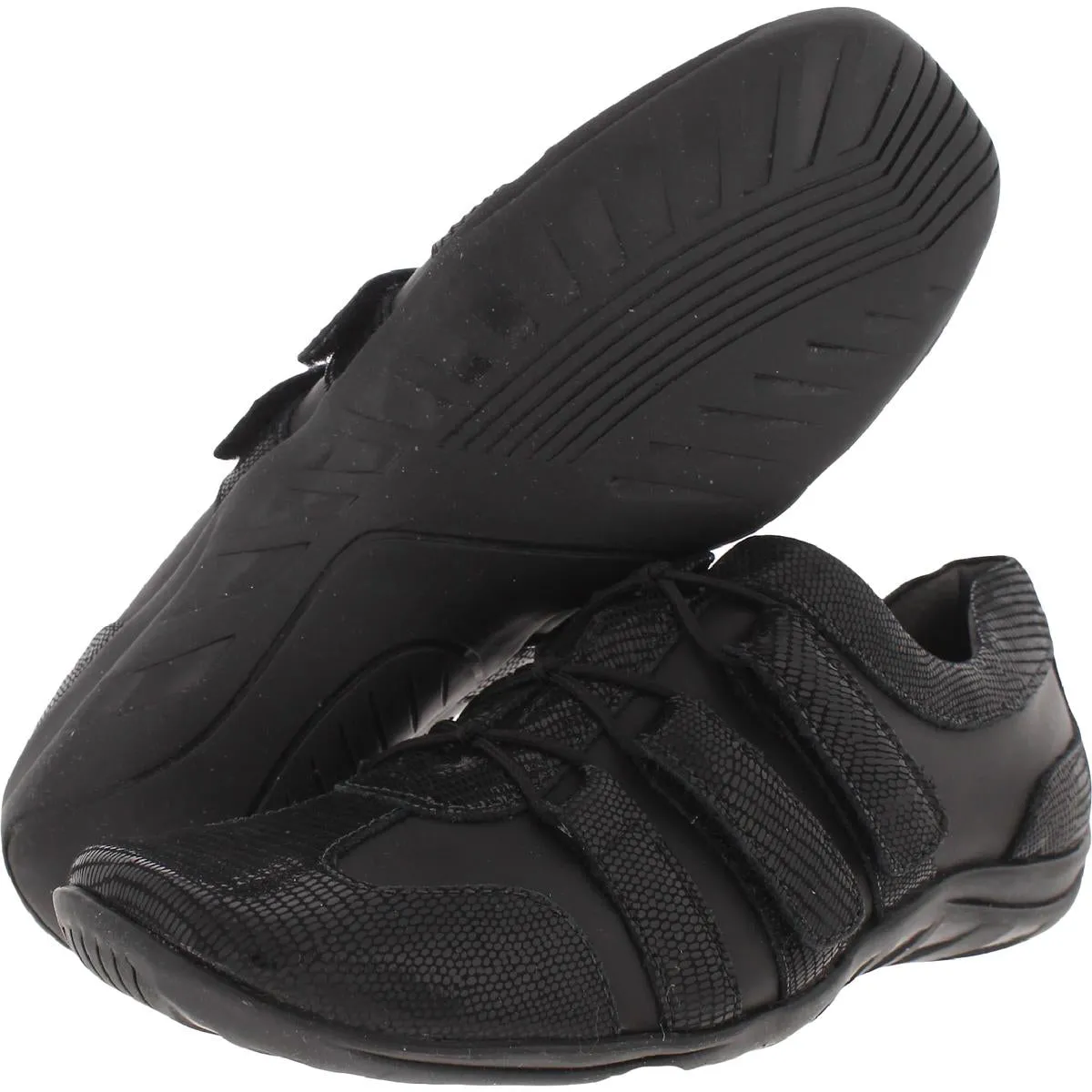 Audio Womens Mesh Laceless Walking Shoes