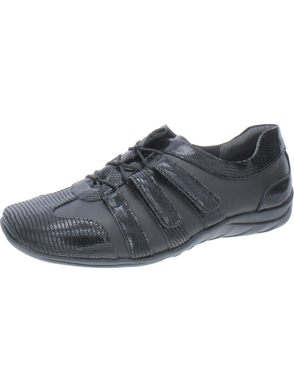 Audio Womens Mesh Laceless Walking Shoes