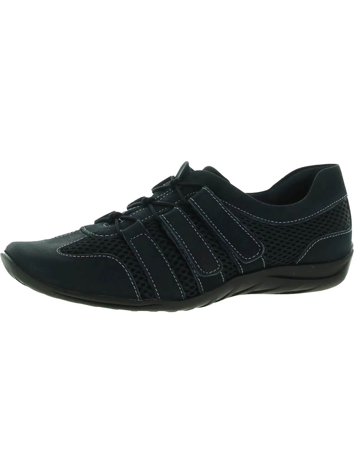 Audio Womens Mesh Laceless Walking Shoes