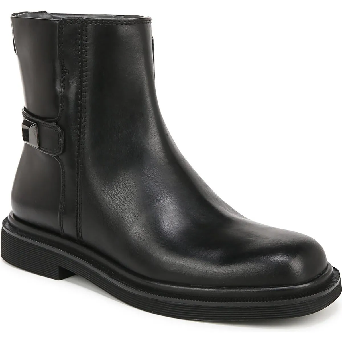 Axel Womens Slip On Zip Up Ankle Boots