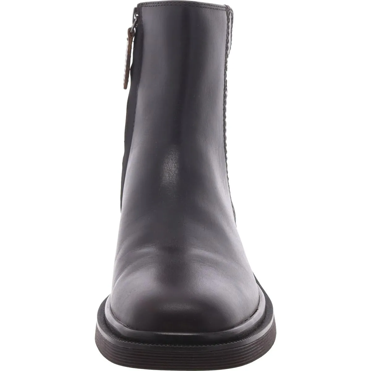 Axel Womens Slip On Zip Up Ankle Boots