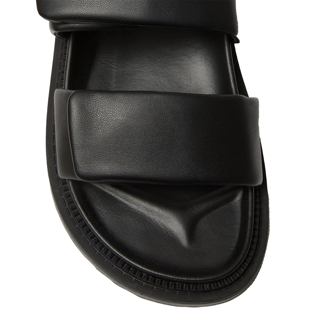 Bahamas Slide in Black Smooth