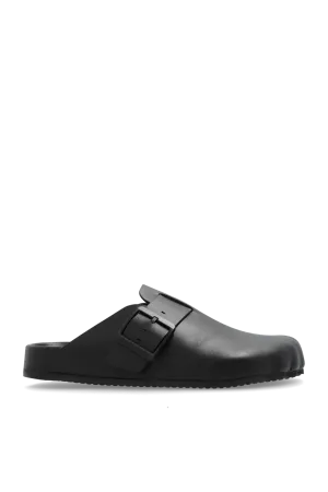 Balenciaga Leather Slides