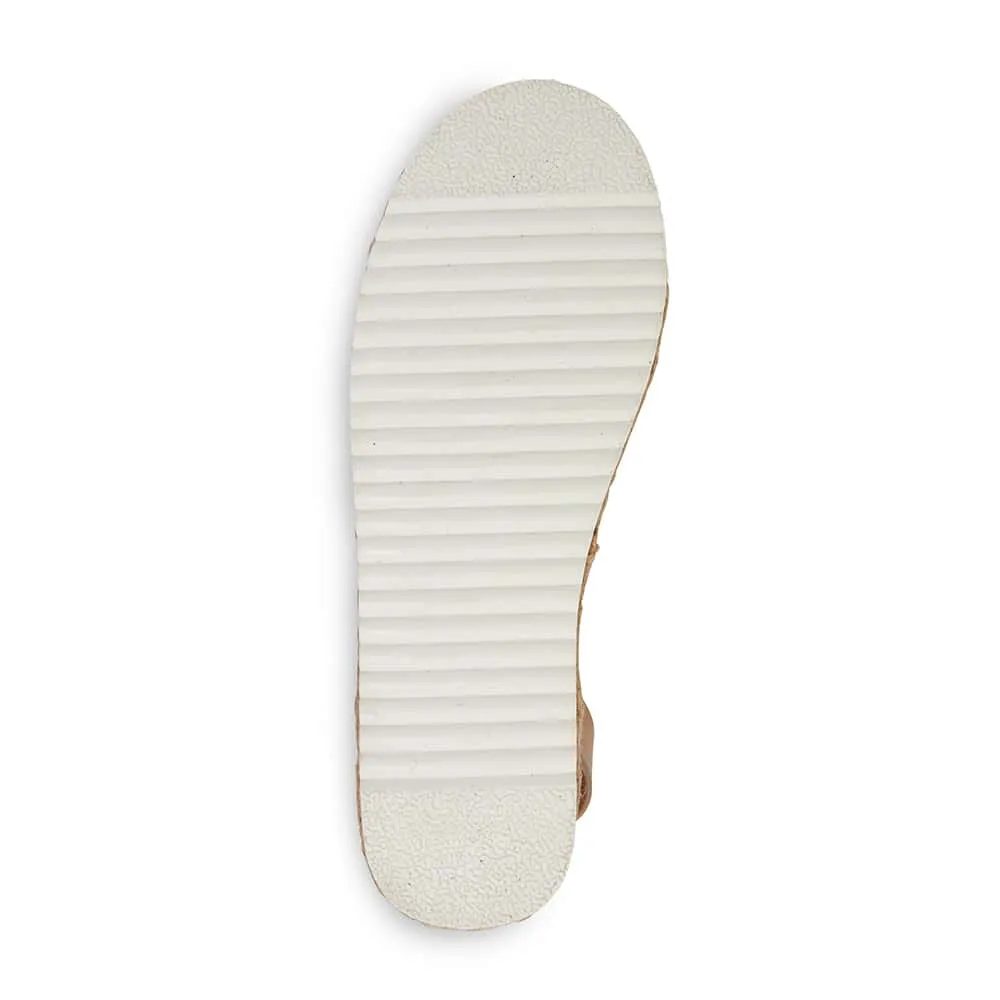 Ballad Espadrille in Nude Leather