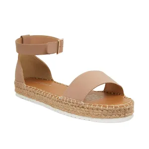 Ballad Espadrille in Nude Leather