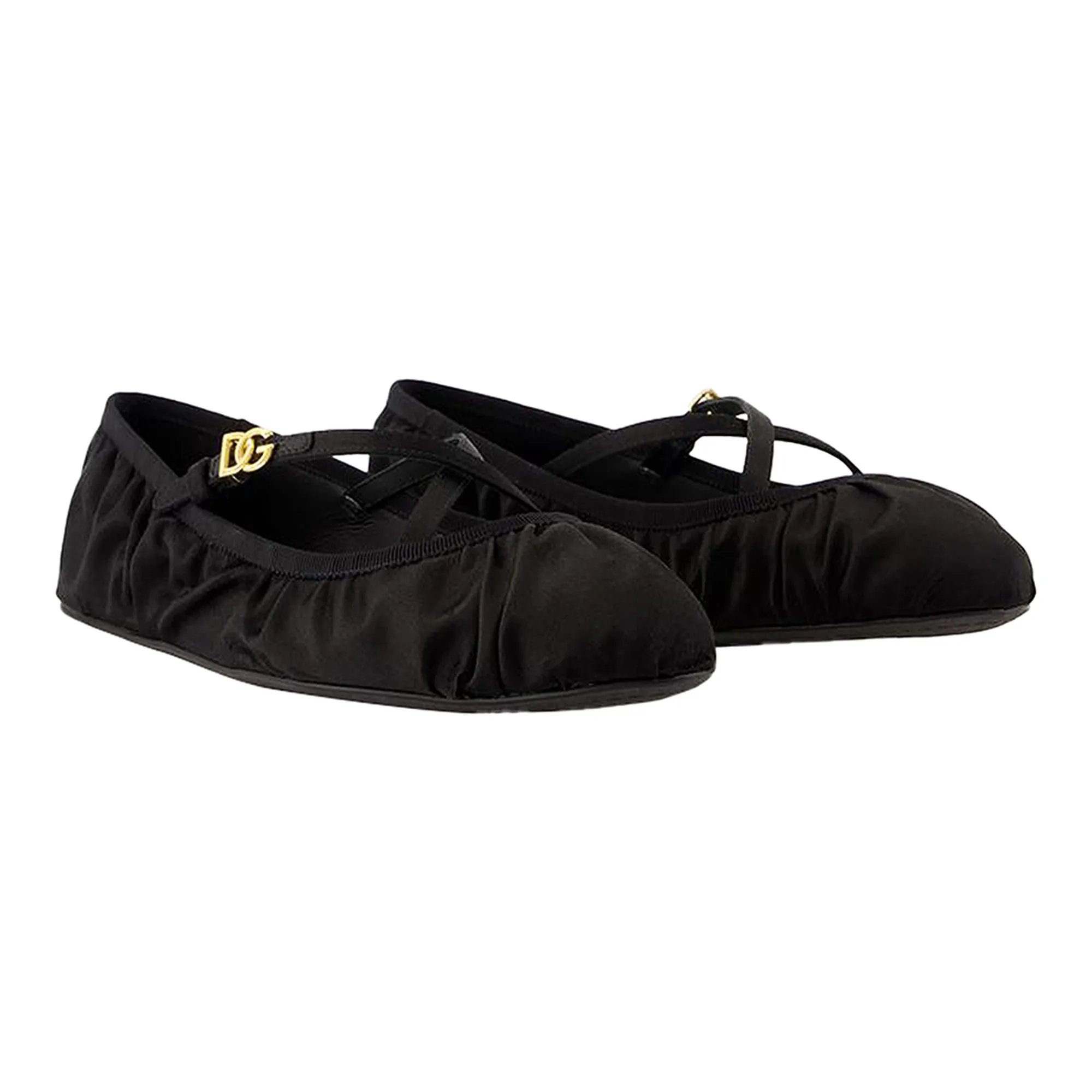 Ballerinas - Dolce&Gabbana - Satin - Black