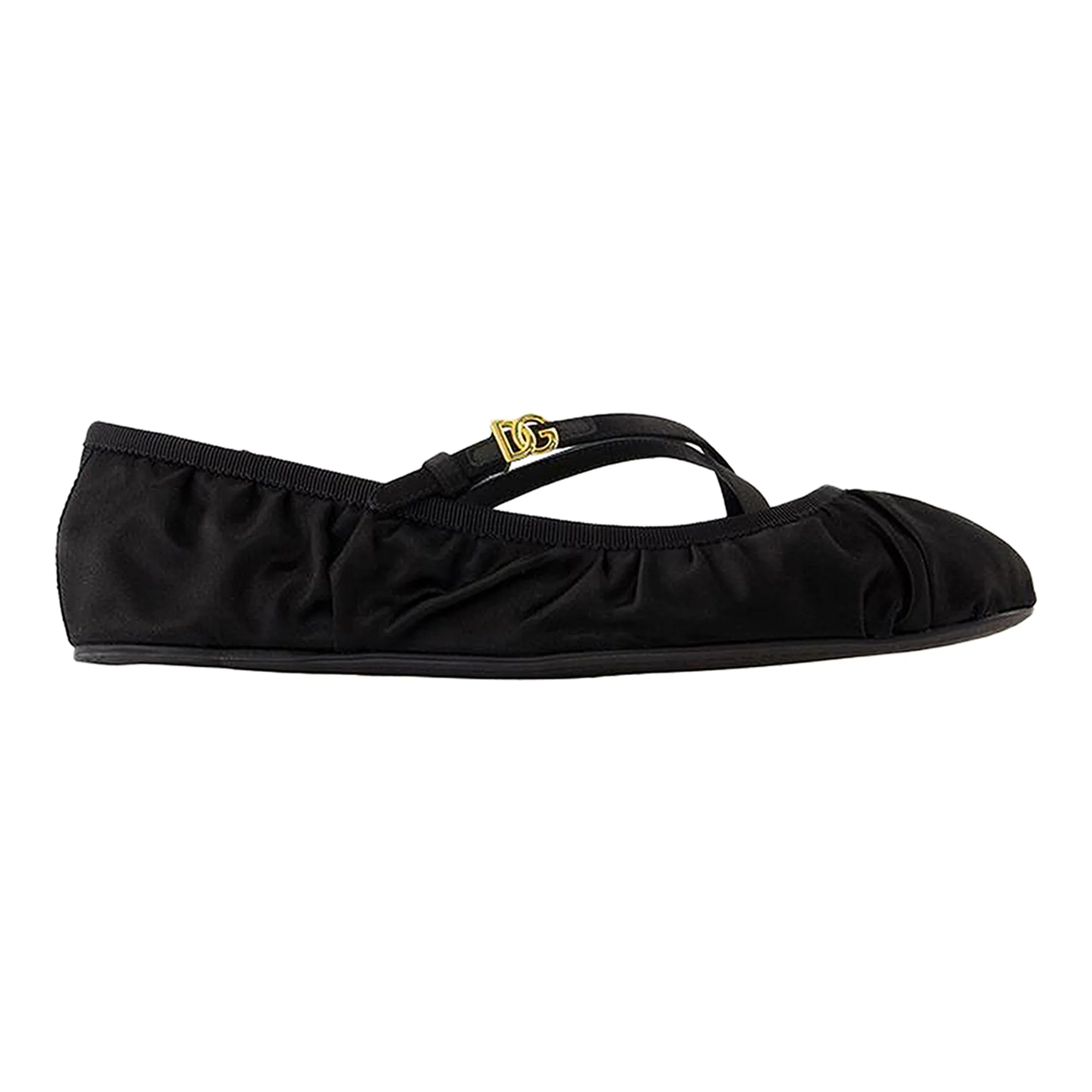 Ballerinas - Dolce&Gabbana - Satin - Black