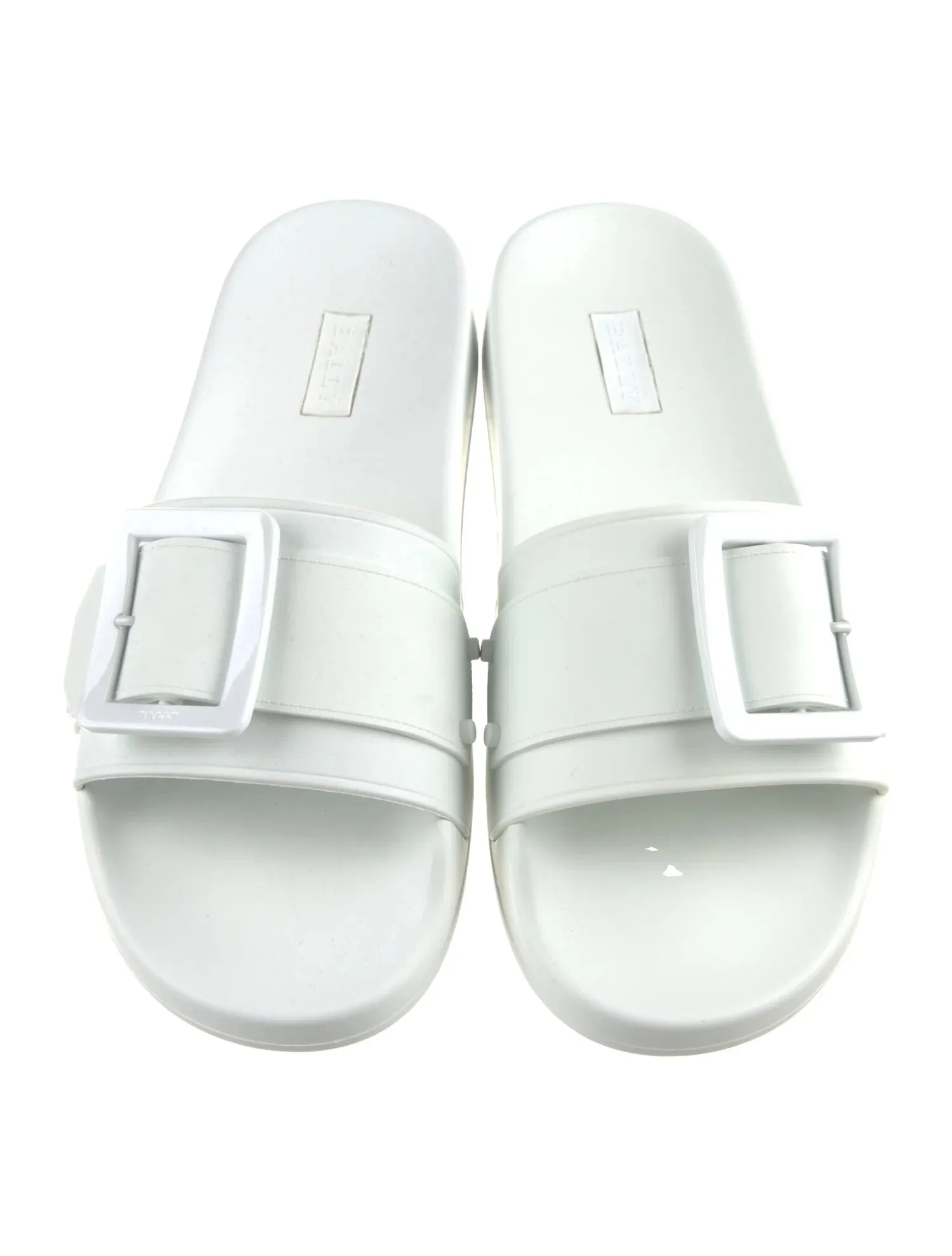 Bally Jeline 6231192 Women's White Rubber Slide Sandals