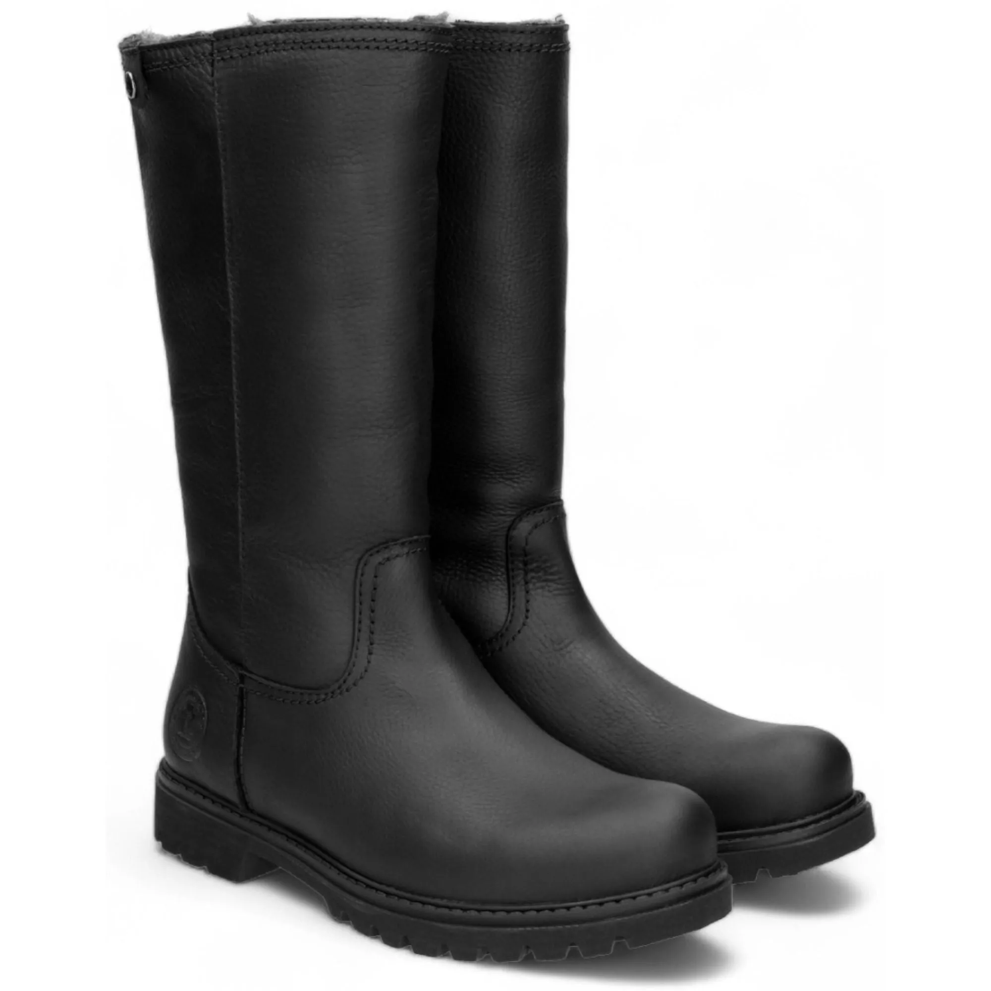 Bambina B60 - Women's Black Knee High Leather Boots