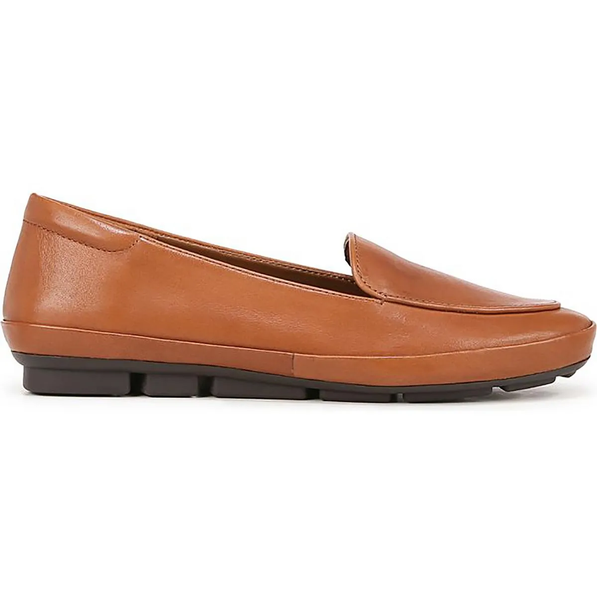Bashful Womens Leather Slip-On Loafers