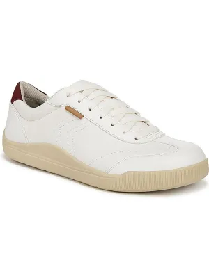 BE TRUE Womens Faux Leather Lace-Up Casual And Fashion Sneakers