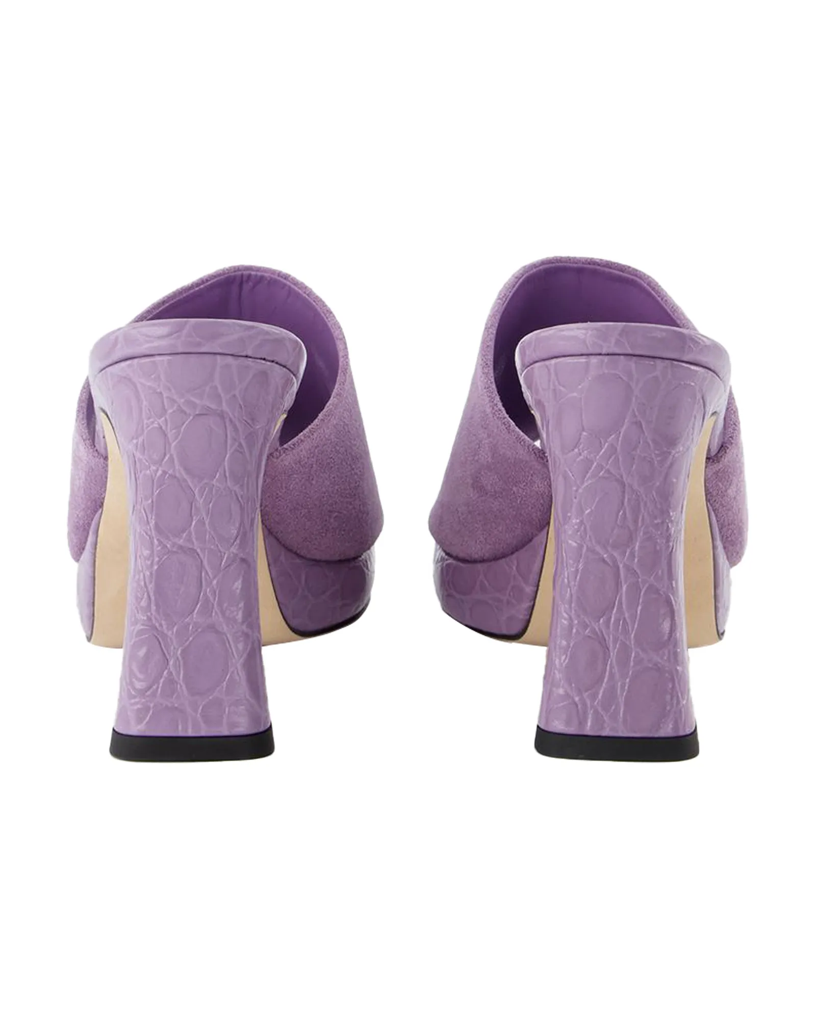 Beliz Mule - By Far - Purple - Leather
