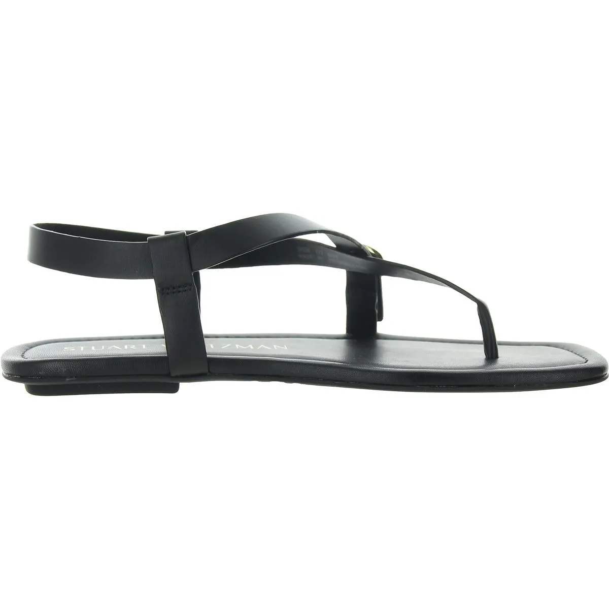 Benni Womens Buckle Leather Slingback Sandals